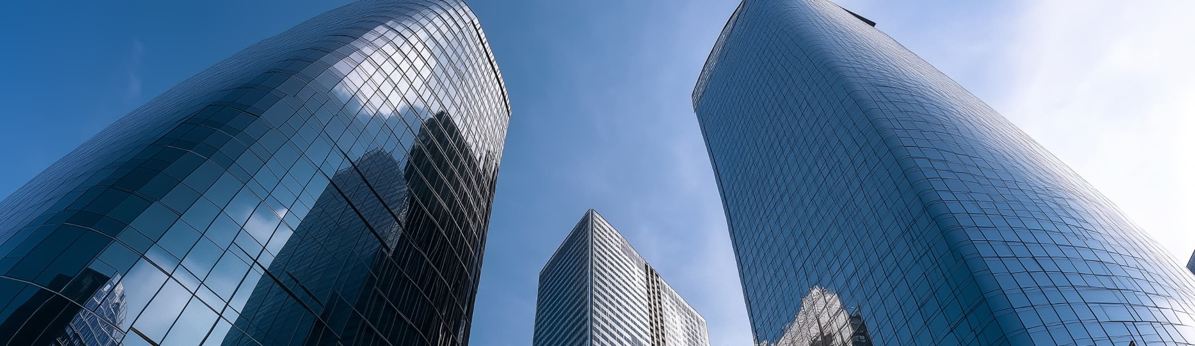 Immeubles quartier d'affaire