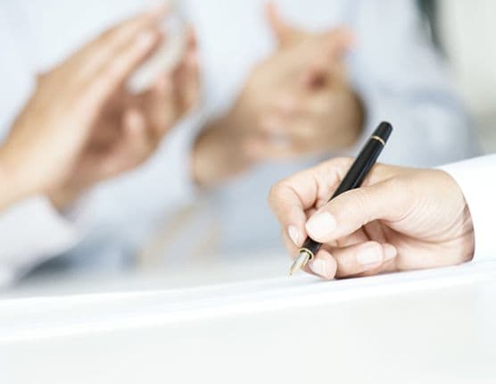 Signature du contrat